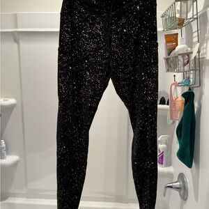 ZYIA Stay Gold Luxe Drawstring Leggings